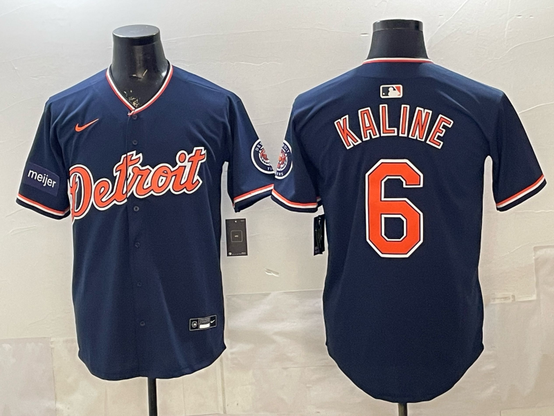 Men Detroit Tigers #6 Kaline blue Nike 2026 MLB Jersey 040100